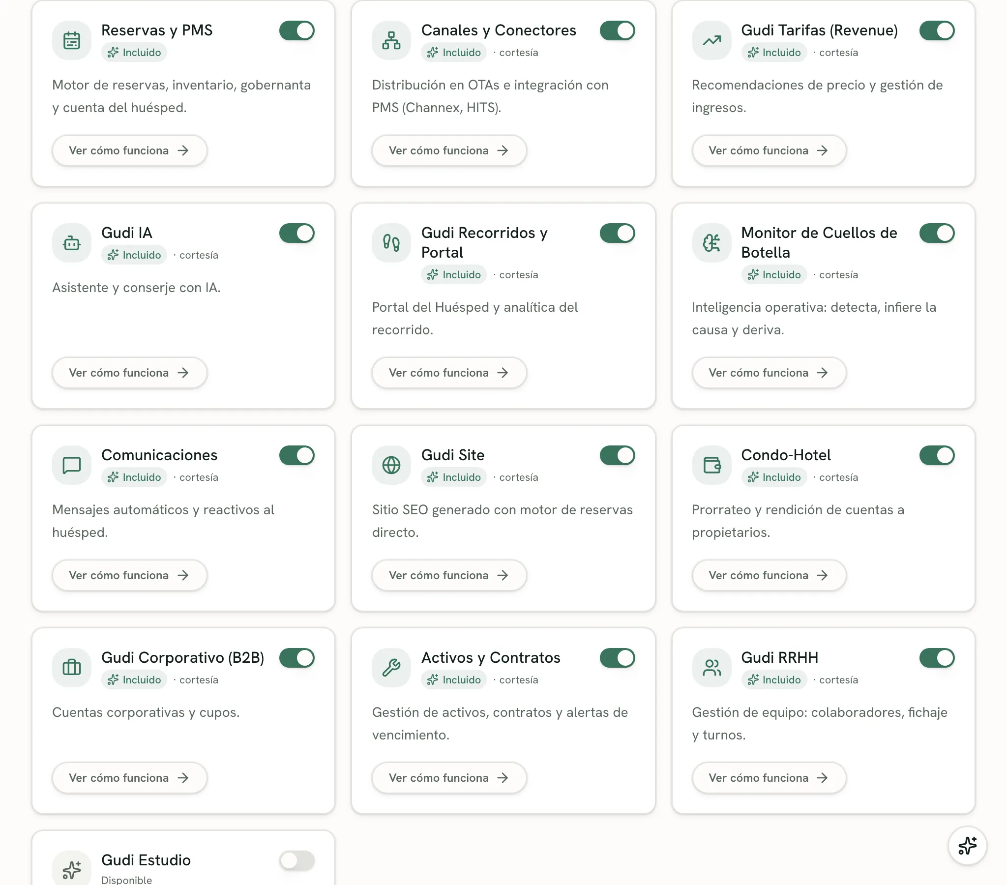 Gestiona tus módulos